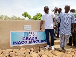 Inauguration de la fontaine MACCAN par M. WEKOURI